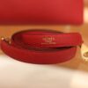 Kelly 25 Togo Rouge Casaque GHW