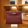 Kelly 25 Togo Rouge H GHW