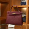 Kelly 25 Togo Rouge H GHW
