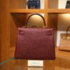 Kelly 25 Togo Rouge H GHW