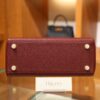 Kelly 25 Togo Rouge H GHW