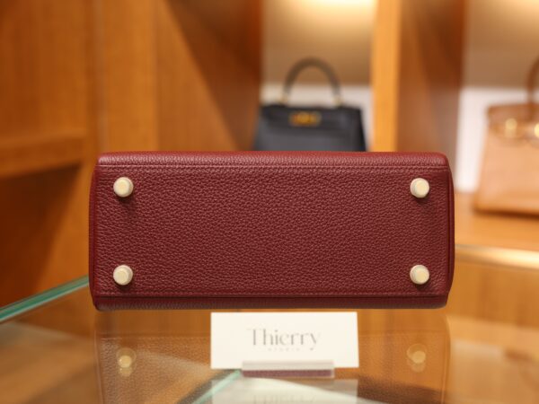 Kelly 25 Togo Rouge H GHW