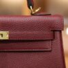 Kelly 25 Togo Rouge H GHW