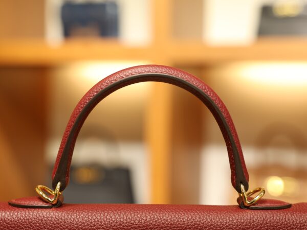 Kelly 25 Togo Rouge H GHW