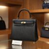 Kelly 25 Togo Black GHW