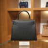 Kelly 25 Togo Black GHW
