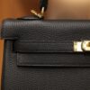 Kelly 25 Togo Black GHW