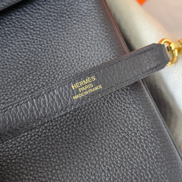 Kelly 25 Togo Black GHW
