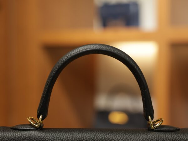Kelly 25 Togo Black GHW