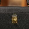 Kelly 25 Togo Black GHW