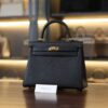 Kelly 25 Togo Black GHW