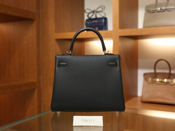 Kelly 25 Togo Black PHW
