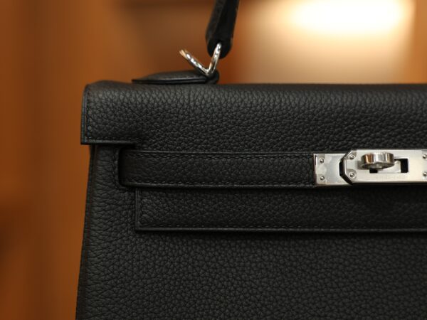 Kelly 25 Togo Black PHW