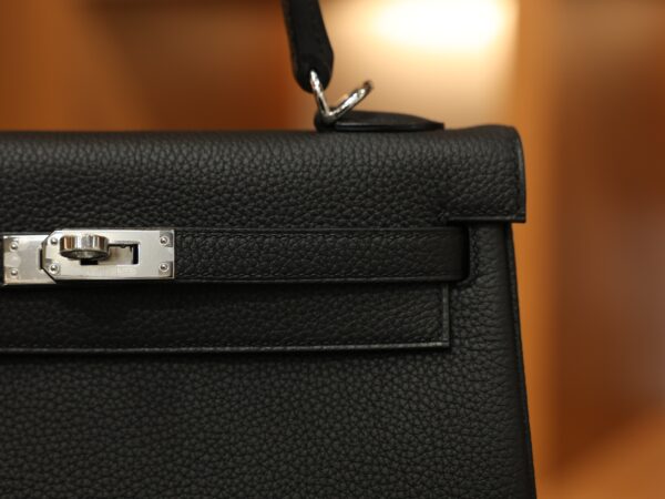 Kelly 25 Togo Black PHW