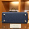 Kelly 25 Togo Bleu de Prusse GHW
