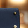 Kelly 25 Togo Bleu de Prusse GHW