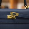 Kelly 25 Togo Bleu de Prusse GHW