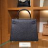 Kelly 25 Togo Bleu Nuit GHW