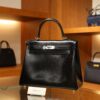 Kelly 28 Box Retourne Black PHW