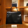 Kelly 28 Box Retourne Black PHW