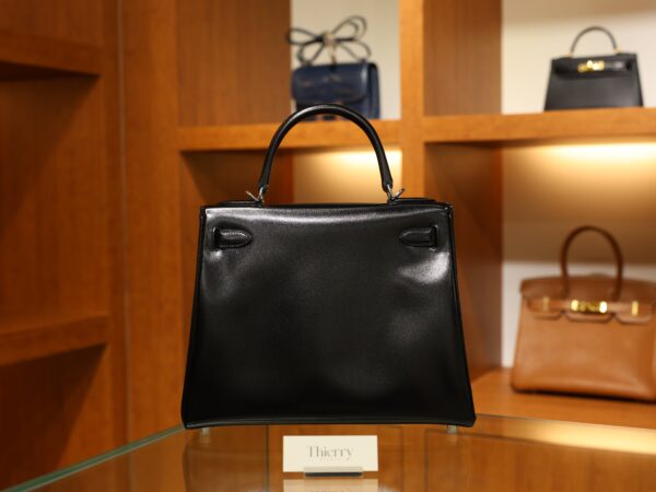 Kelly 28 Box Retourne Black PHW