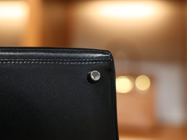 Kelly 28 Box Retourne Black PHW