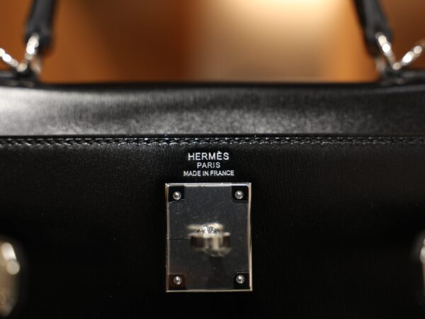 Kelly 28 Box Retourne Black PHW