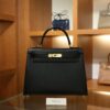 Kelly 28 Box Sellier Black GHW