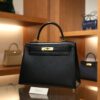 Kelly 28 Box Sellier Black GHW