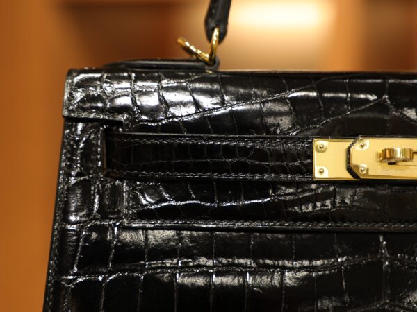 Kelly 28 Shiny Niloticus Black GHW