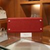 Kelly 28 Epsom Rouge Casaque GHW