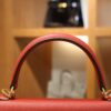 Kelly 28 Epsom Rouge Casaque GHW