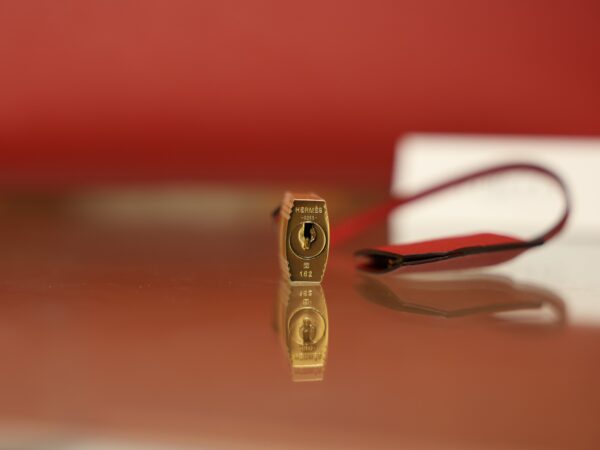 Kelly 28 Epsom Rouge Casaque GHW