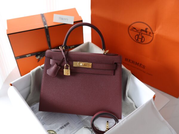 Kelly 28 Epsom Rouge H GHW