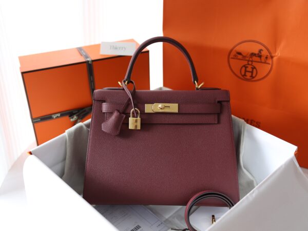 Kelly 28 Epsom Rouge H GHW