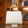 Kelly 28 Epsom Blanc GHW