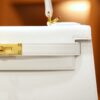 Kelly 28 Epsom Blanc GHW