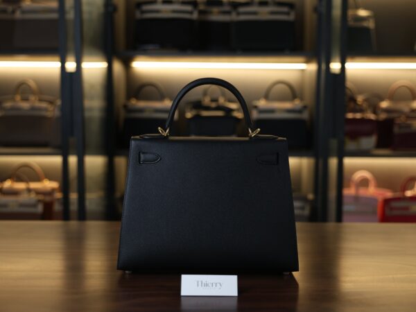 Kelly 28 Epsom Black GHW
