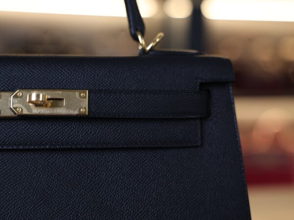 Kelly 28 Epsom Black GHW