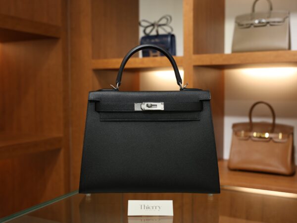 켈리 28 앱송 블랙 은장 001_139A8380 Kelly 28 Epsom Black PHW