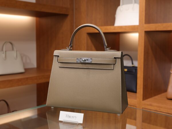 Kelly 28 Epsom Etoupe PHW