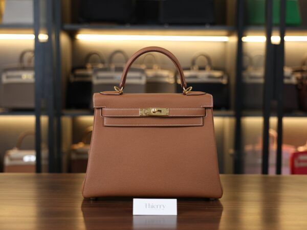 Kelly 28 Togo Gold GHW