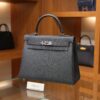 Kelly 28 Togo Gris Misty PHW
