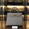 Kelly 28 Togo Gris Asphalte GHW