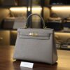 Kelly 28 Togo Gris Asphalte GHW