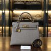 Kelly 28 Togo Gris Asphalte GHW