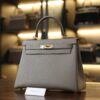 Kelly 28 Togo Gris Asphalte GHW