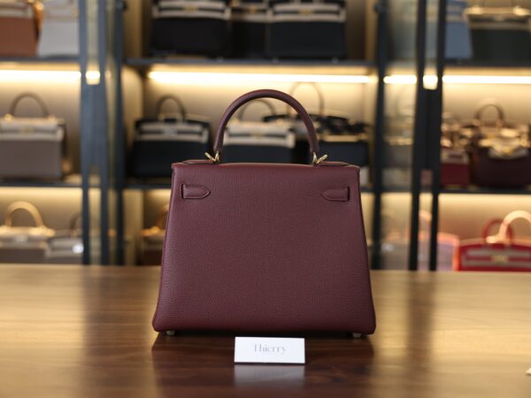 Kelly 28 Togo Rouge H GHW