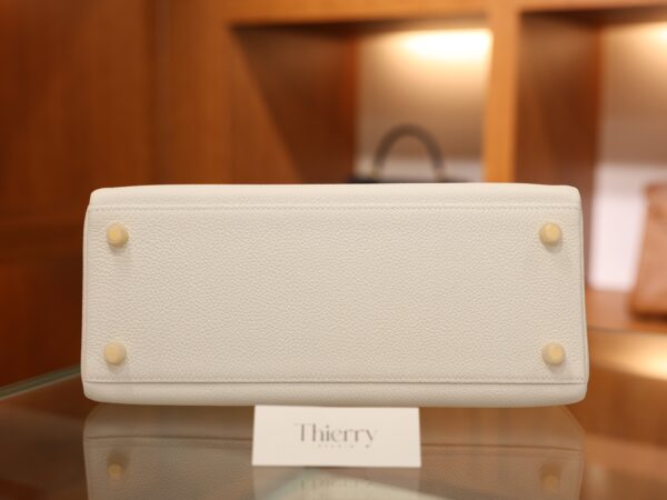 Kelly 28 Togo Blanc GHW