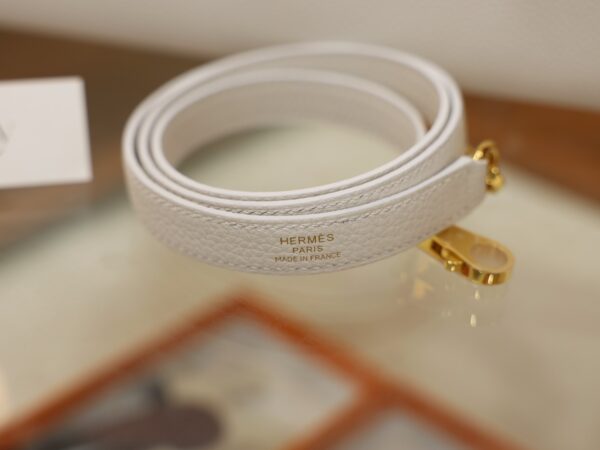Kelly 28 Togo Blanc GHW